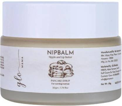 glo MAMA Nip Balm-Soothing Nipple & Lip Butter(Heals Cracked Nipples,Reduces Irritation) Butter