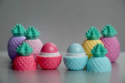 RPC pineapple lip balm combo of 6 long lasting girls & women dry lips balm NO