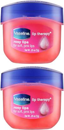 Vaseline ROSY LIPS LIPBALM SET OF 2 PICS ROSY
