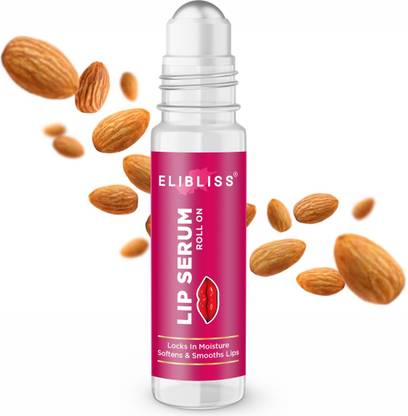 ELIBLISS Advanced Brightening Lip Serum for Glossy, Shiny Lips with moisturization effect Strawberry