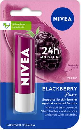 NIVEA Shine Caring Lip Balm Berry Shine