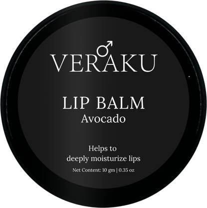 veraku Nourishing Lip Balm for Dry & Chapped Lips (For Men) Licorice