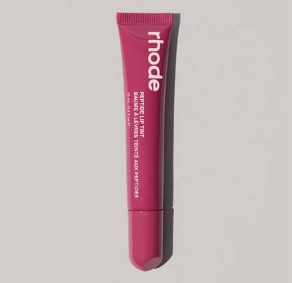 Rhode crushed berry-Flavored Lip Tint with Peptides for Soft & Nourished Lips raspberry jelly