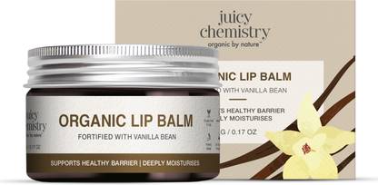 Juicy Chemistry Vanilla Bean Organic Lip Balm Vanilla Bean