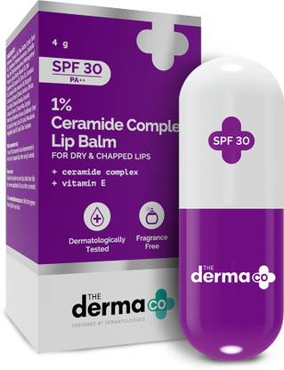 The Derma Co 1% Ceramide Complex Balm with Ceramides & Vitamin E for Dry & Chapped [Natural]