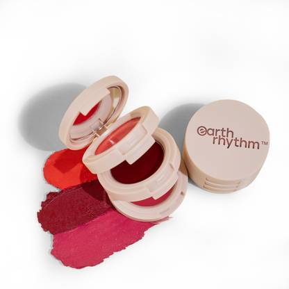 Earth Rhythm Silk Set Go 3 in 1 Lip, Cheek & Eye Tint, For Hydration & Moisturization Satin Bold