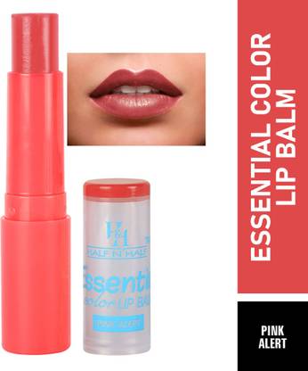 Half N Half Essential Color Lip Balm LB-06- Pink Alert Strawberry