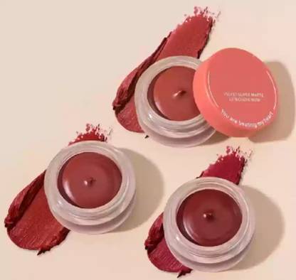GABBU Lip Tint & Cheek Tint Combo fruit (Pack of: 3) multi color
