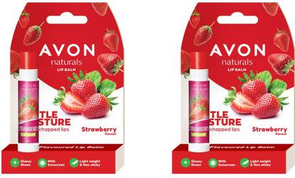 AVON Naturals Lip Balm, Lip Balm for Women Strawberry