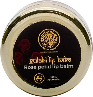 BY THE NATURE Rose petal Lip Balm | Ideal for Moisturizing Dry & Chapped Lips |For Men & Women Rose