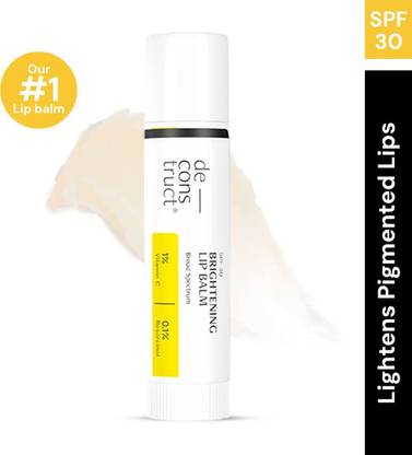 deconstruct Brightening Lip Balm with 1% Vitamin C | SPF 30 for dry & pigmented lips Non Tinted