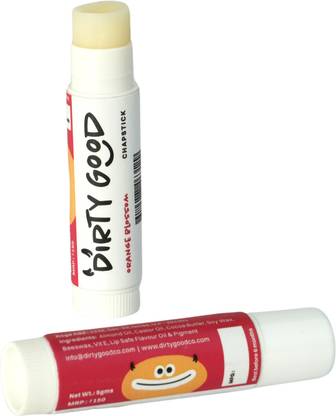 Dirty Good Orange Blossom Chapstick with Cocoa Butter & VitE Oil Lip Healing & Nourishment Orange Blossom