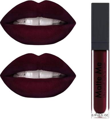 Thristygirl Smudgeproof & Waterproof Matte Lipgloss Maroon