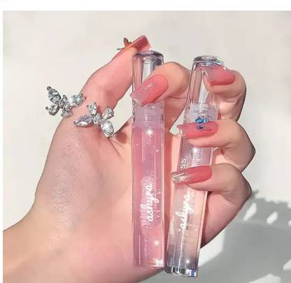 HANDAIYAN Lip Gloss Combo Moisturizing & Non Sticky Gloss Set High Shine Long Lasting