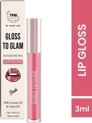 TNW - The Natural Wash Gloss To Glam Nourishing Lip Gloss | Clear | Pink