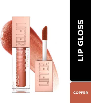 MAYBELLINE NEW YORK Lifter Gloss, Hydrating Lip Gloss, Copper