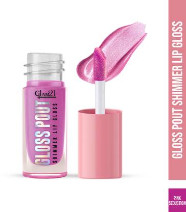 Glam21 Gloss Pout Shimmer Lip Gloss Non-sticky High Glossy Shine Soft & Hydrating Lips