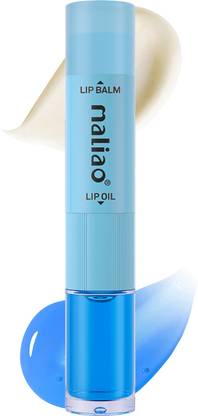 maliao 2-in-1 Lip Balm & Lip Oil-Hydrating and Nourishing Formula for Soft, Glossy Lips