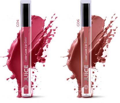 Juice Color Luxe Lip Gloss with Bio Retinol & Shea Butter, HD Shine Formulation