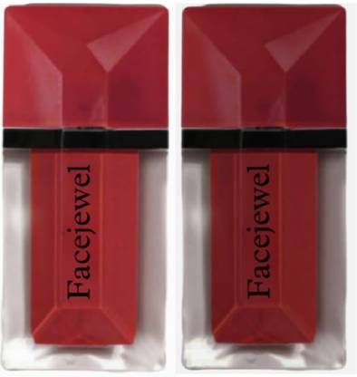 Facejewel Velvet Matte Non Transfer Lip Gloss Light And Thin Smooth And Long Lasting