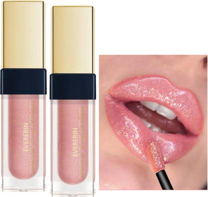 EVERERIN Glitters, Glossy Finish, Long Lasting Lip Gloss