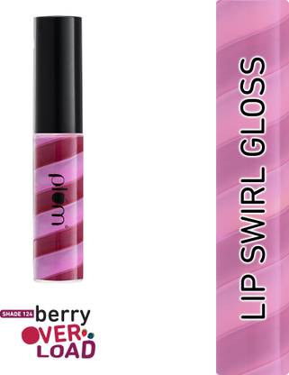 Plum Soft Swirl Lip Gloss | High-Shine Finish | Intense Pigment | 3 Shades In 1