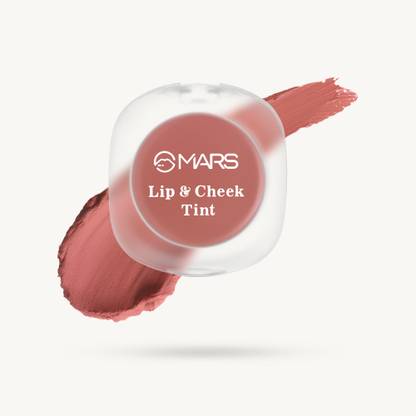 MARS Lip & Cheek Tint for Bold Pop Color | Demi Matte Finish | Dual Function
