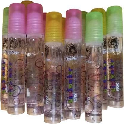 Hidden Beauty 12 Color change Lip oil Natural Lip Balm fruity(Set of 12)