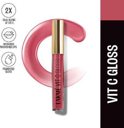 Lakmé SuperglowVIT-C Gloss-HotpinkC6-2.5ml