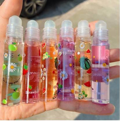 THTC Lip Serum Oil For Strawberry Flavour , Lip Shine, Glossy, Soft With Moisturizer