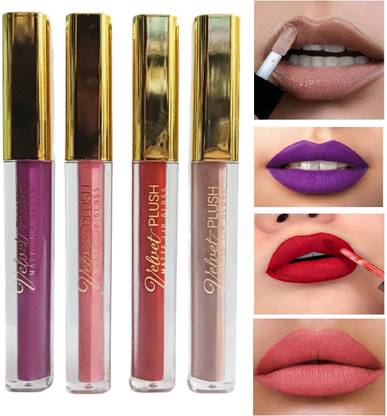 WECHARMERZ Waterproof & Smudgeproof Matte Lip Gloss