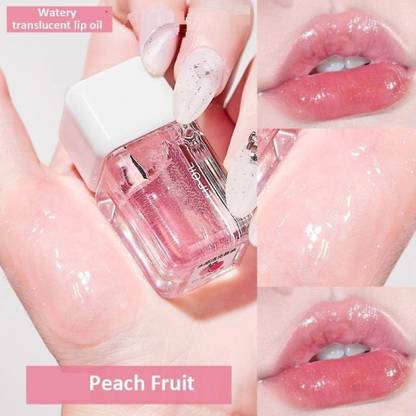 MYEONG Plumping Lip Gloss Long-Lasting Moisturizing Cherry lip oil