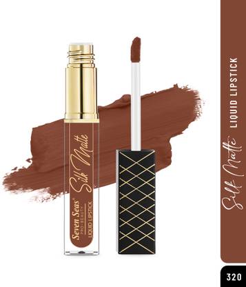 Seven Seas Silk Matte Long Stay High Coverage Glides Smoothly Liquid Lipstick