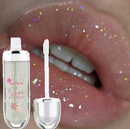 Sheny Hot Pink Glitter Glossy Lip Oil