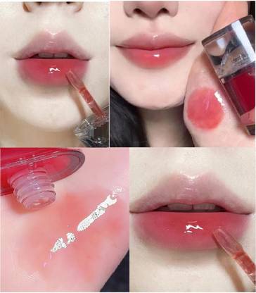 HUZURLU Korean Glossy Waterproof Long Lasting & Non-Transfer Liquid Stain Lip Stain