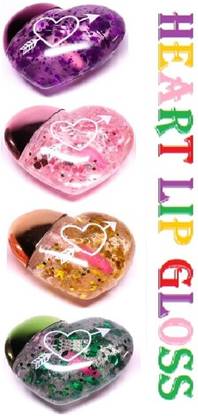 Arcanuy Hydrating Heart Shaped Lip Gloss Tint for Dry and Chapped Lips