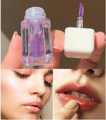 manasona Lip Oil Hydrating Tinted Lip Balm Plumping Lip Oil Lip Gloss Lip Care chocolate
