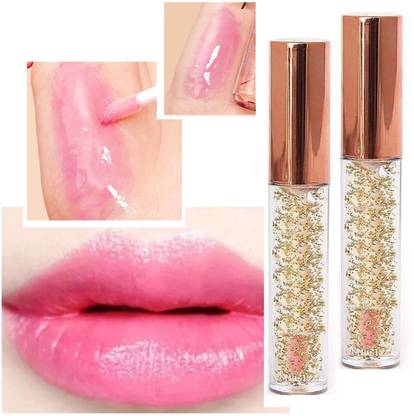 tanvi27 PRO MATTE TINTED HYDRATING NATURAL PINK COLOR CHANGING GLITTER LIP-GLOSS