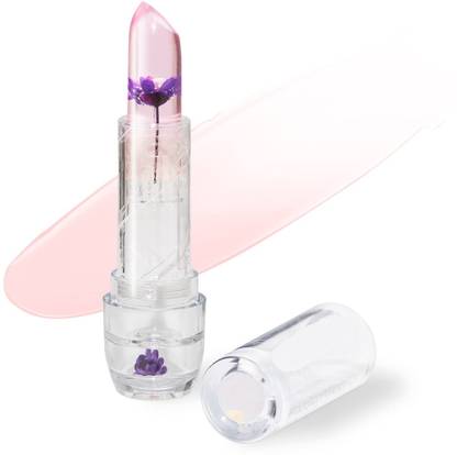 Luster Shine Jelly Crystal Flower Lip Stick Moisturizing