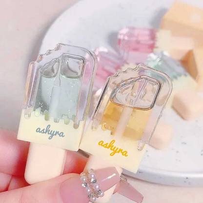 Ashyra Sweet Treats Ice Cream Lip Gloss Pack – Moisturizing Glosses (Pack of 2)