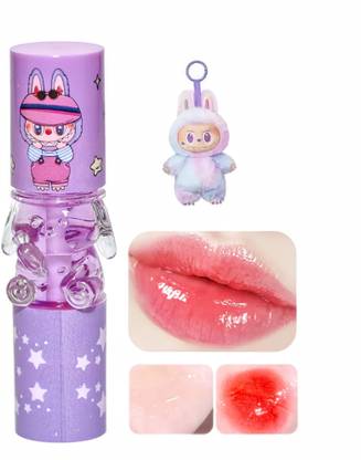 HSQ Labubu Inspired Moisturizing Lip Gloss | Color Changing | Glossy Tint Finish
