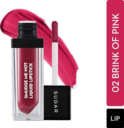 SUGAR Cosmetics Smudge Me Not Liquid Matte Lipstick,Transferproof & Enriched with Vitamin E