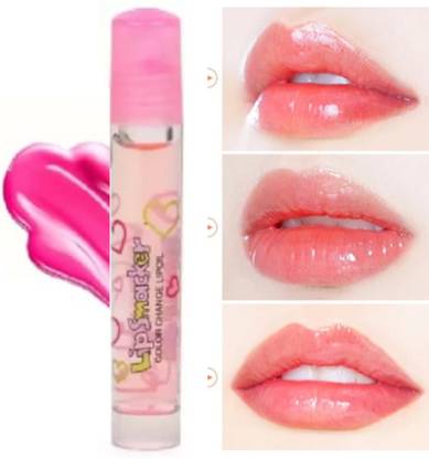 Hidden Beauty FB115Lip Smacker Lip Oil 100% Natural Pink Finish(1Psc)