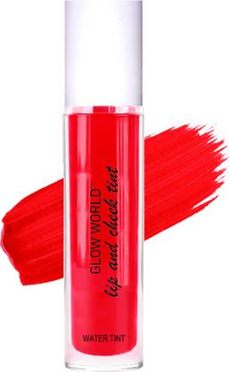 GLOW WORLD Water Tint for lip and cheek tint liquid tint for lip n cheek tint lip gloss