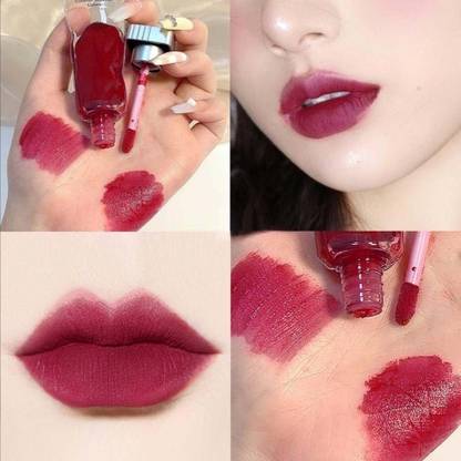 MYEONG Korean Lips Velvet Matte Lip Glaze Lip Gloss Matte Lip Gloss For Women And Grils