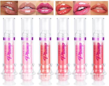 beinina Handaiyan Lip Plump Lip Gloss Set| Lip Glos Syringe Injection Shape Set Lipstick