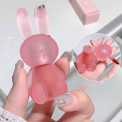 Gege Bear Soft Matte Lip Mud – Bunny Design, Hydrating, Non-Sticky
