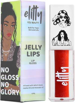 Elitty Lip Gloss For High Shine, Glossy Finish and Hydrating (Pretty Extra)