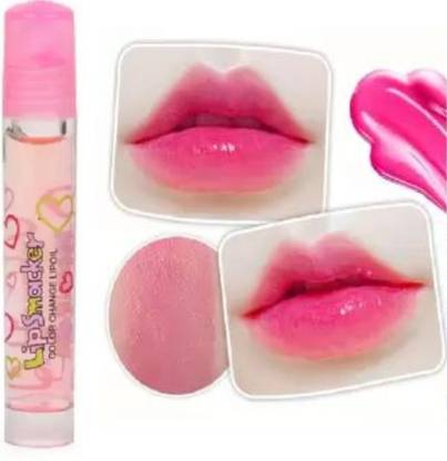 Hidden Beauty Color Change Lip Smacker Gloss Shining,Moisturizing & Glossy Strawberry