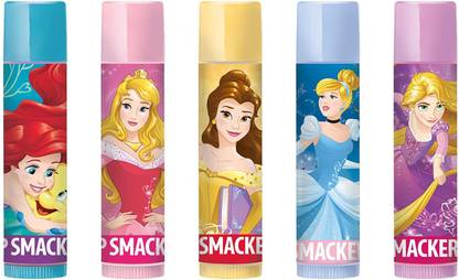 Lip Smacker Disney Story Book, Disney Princess Lip Gloss Set, 5 Count